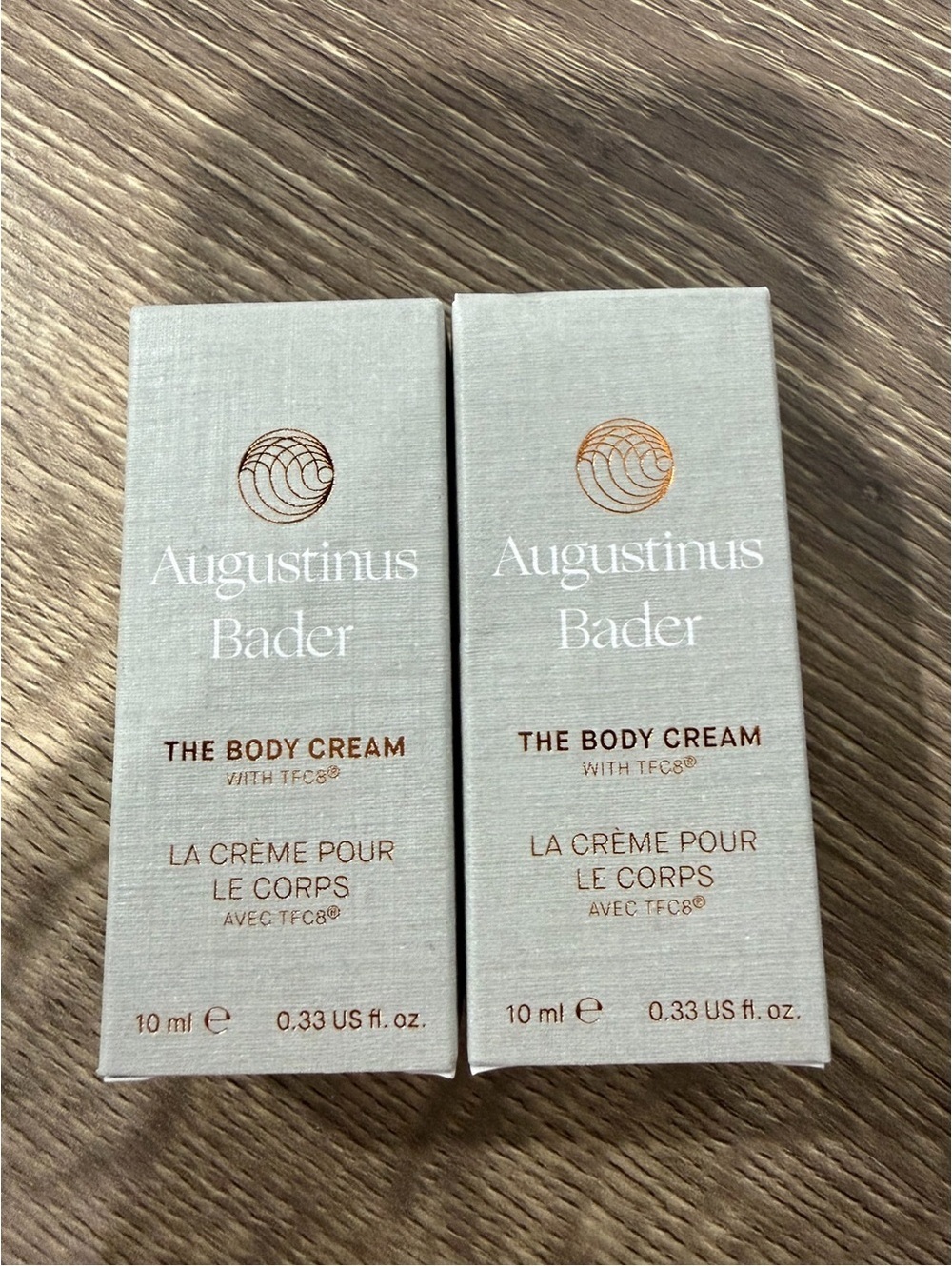 2 x Augustinus Bader The Body Cream 10 ml New